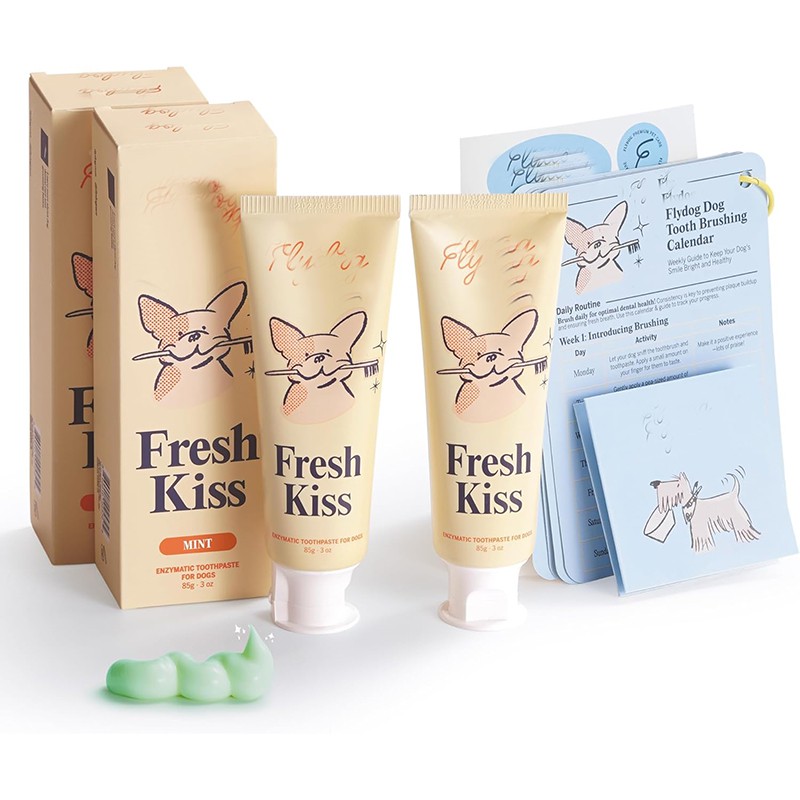 Dokulu saplı evcil hayvan diş fırçaları var mı?